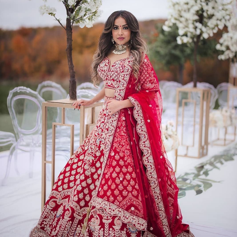 Heavy Embrodari Lehenga